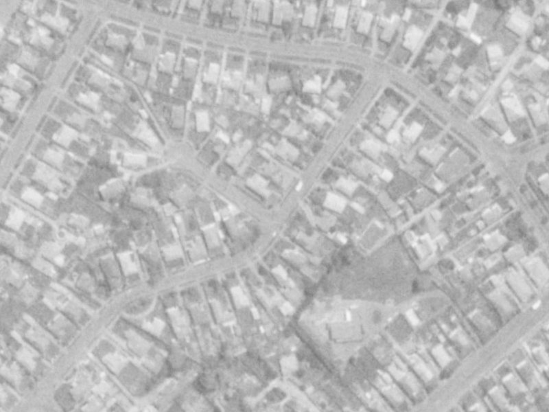 63 Hudson Street from the air, 1975-1979