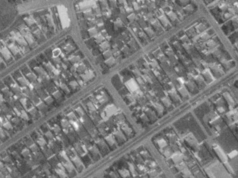 36 Nancy Avenue from the air, 1975-1979