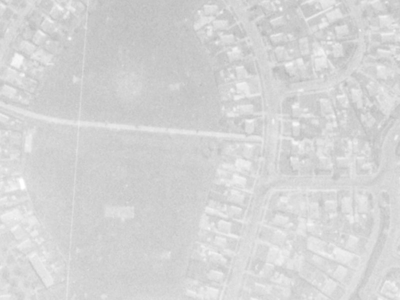 133 Emmett Street from the air, 1975-1979