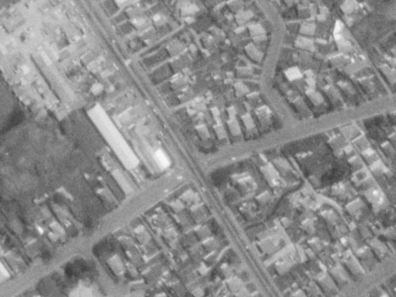 286 Cranford Street from the air, 1975-1979