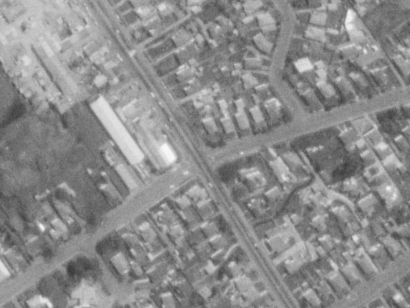 104 McFaddens Road from the air, 1975-1979