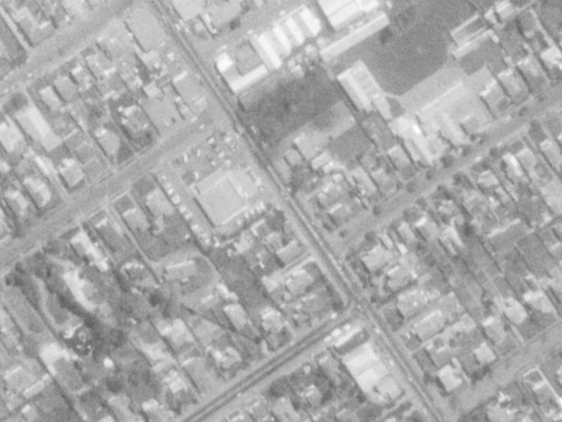 461 Papanui Road from the air, 1975-1979