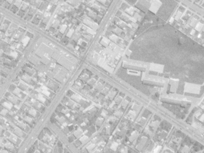 277 Wairakei Road from the air, 1975-1979