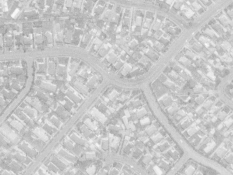 115 Kendal Avenue from the air, 1975-1979