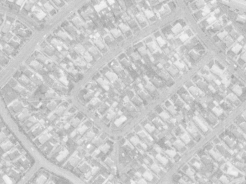 Appleby Crescent from the air, 1975-1979