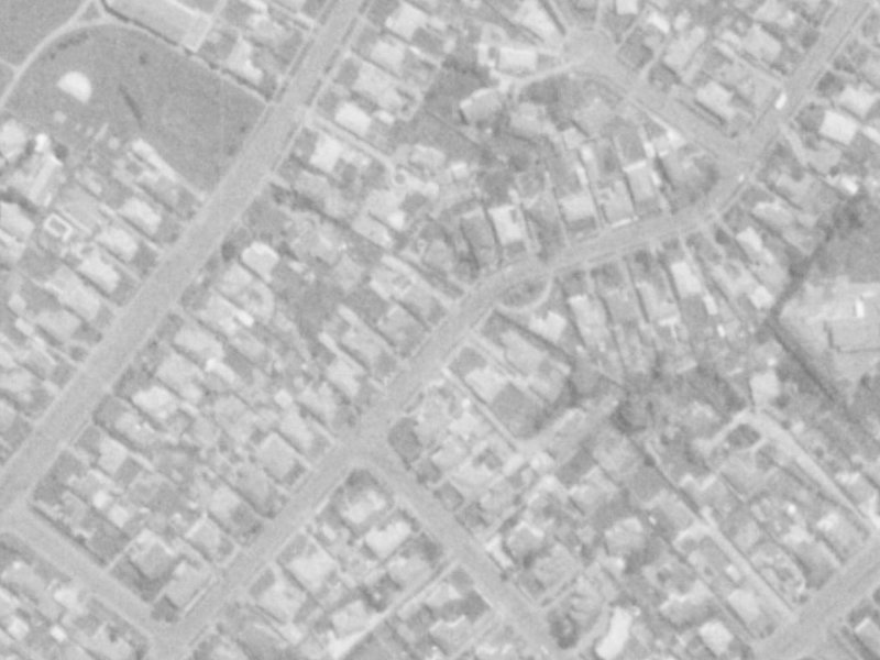 40 Hudson Street from the air, 1975-1979