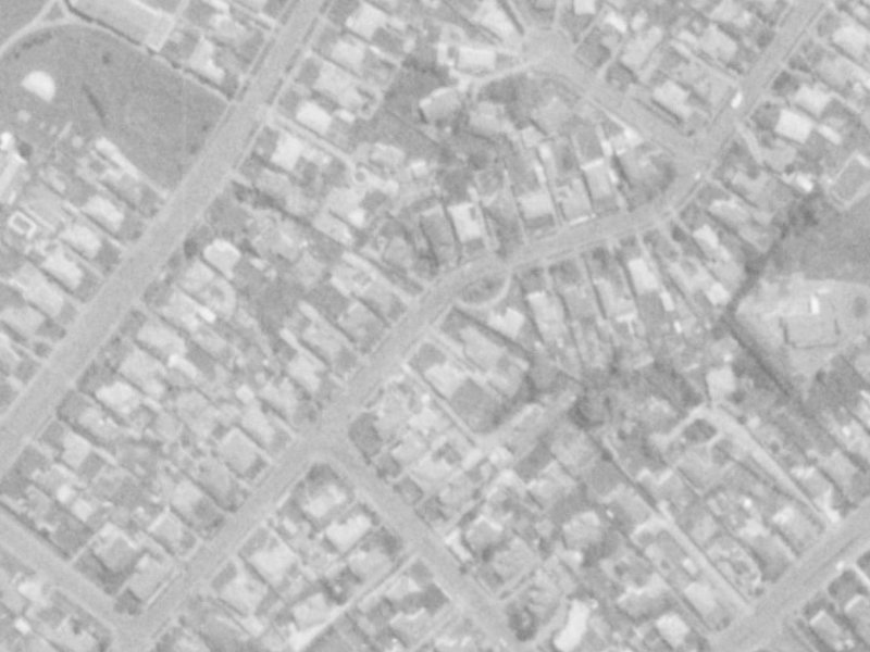 42 Hudson Street from the air, 1975-1979