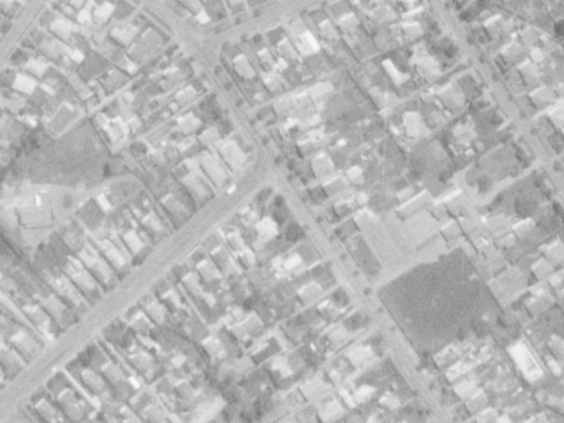 95 Condell Avenue from the air, 1975-1979