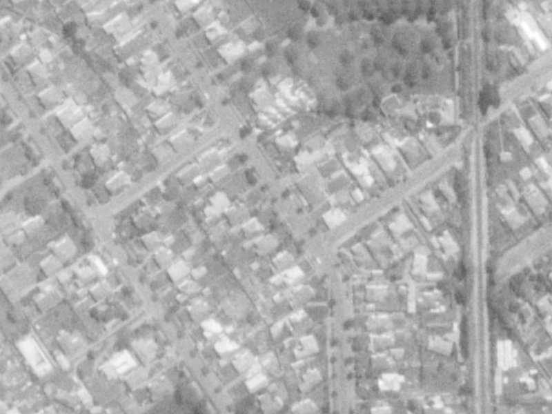 39 Saint James Avenue from the air, 1975-1979