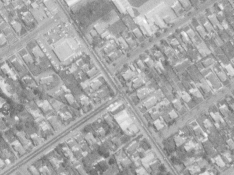 453 Papanui Road from the air, 1975-1979