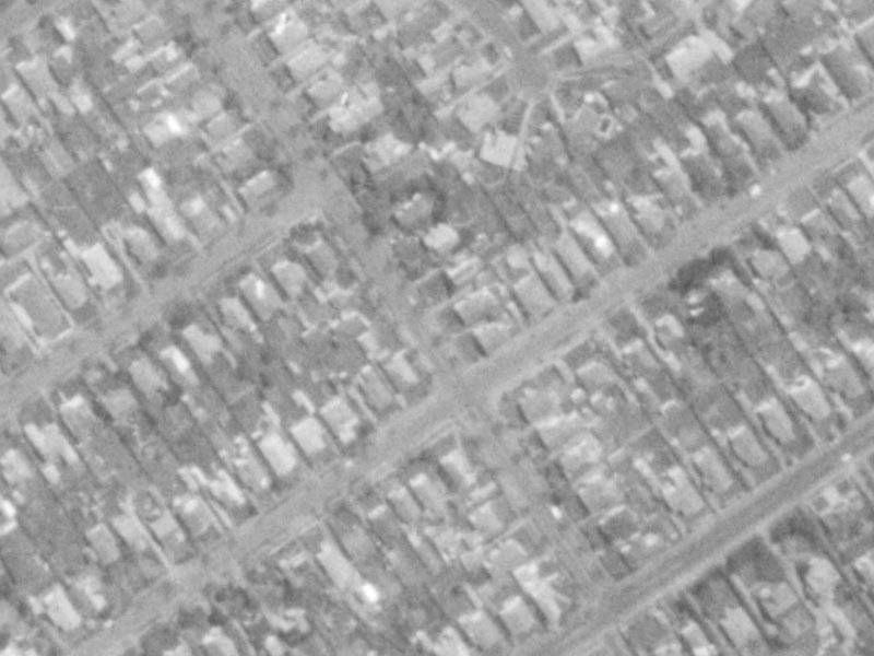 Rayburn Avenue from the air, 1975-1979