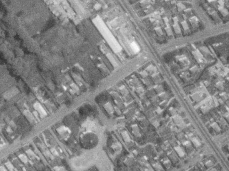 88 McFaddens Road from the air, 1975-1979