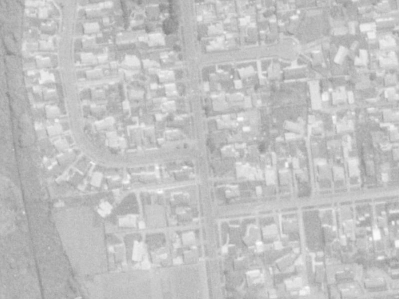 121 Kingsford Street from the air, 1975-1979