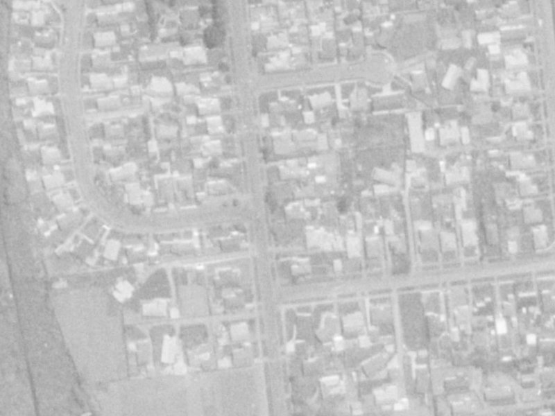 124 Kingsford Street from the air, 1975-1979