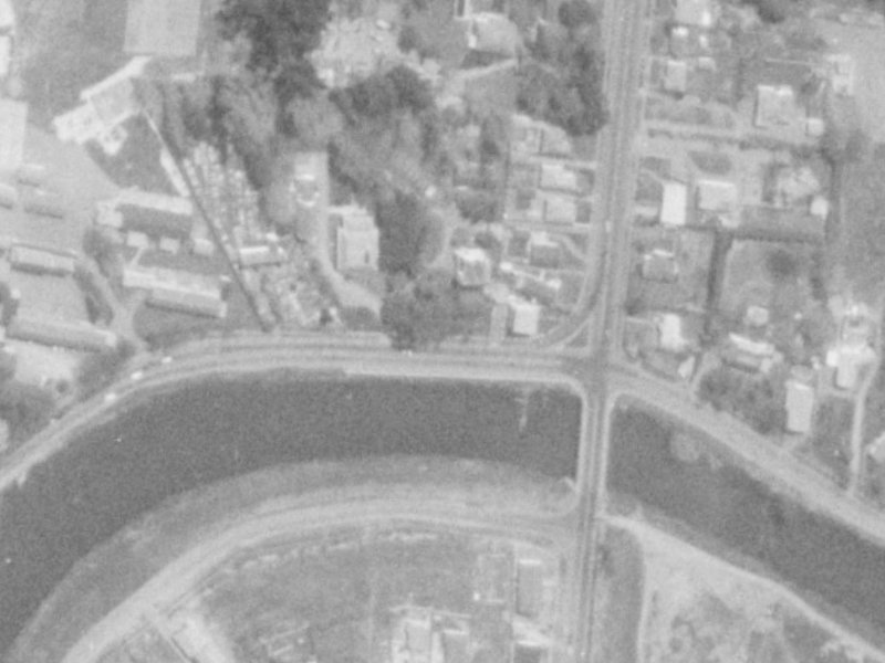 307 New Brighton Road from the air, 1975-1979