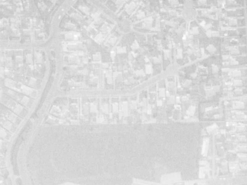 Hewlings Street from the air, 1975-1979