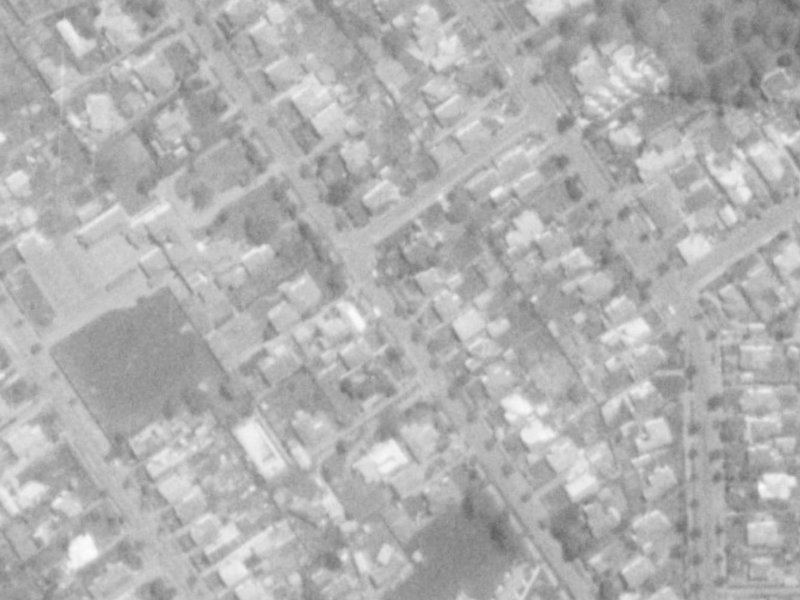 50 Windermere Road from the air, 1975-1979