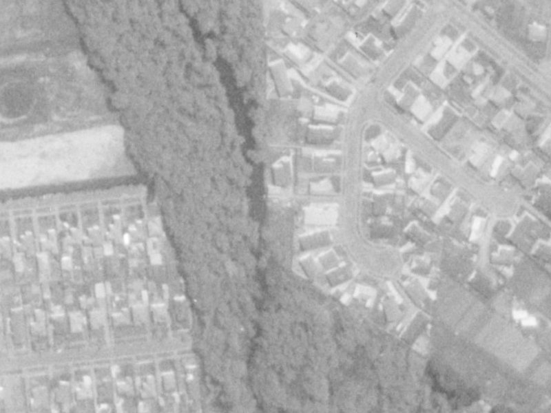 26 De Ville Place from the air, 1975-1979