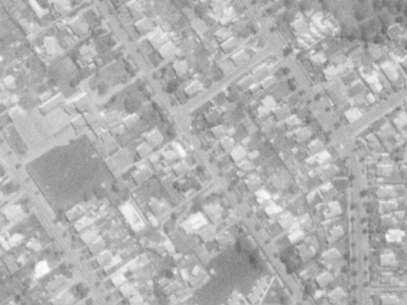 Windermere Road from the air, 1975-1979