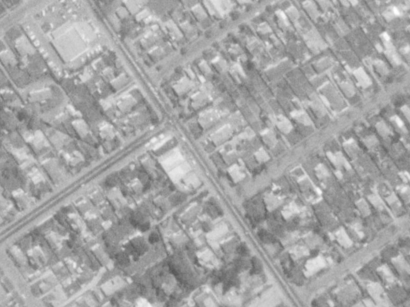 438 Papanui Road from the air, 1975-1979