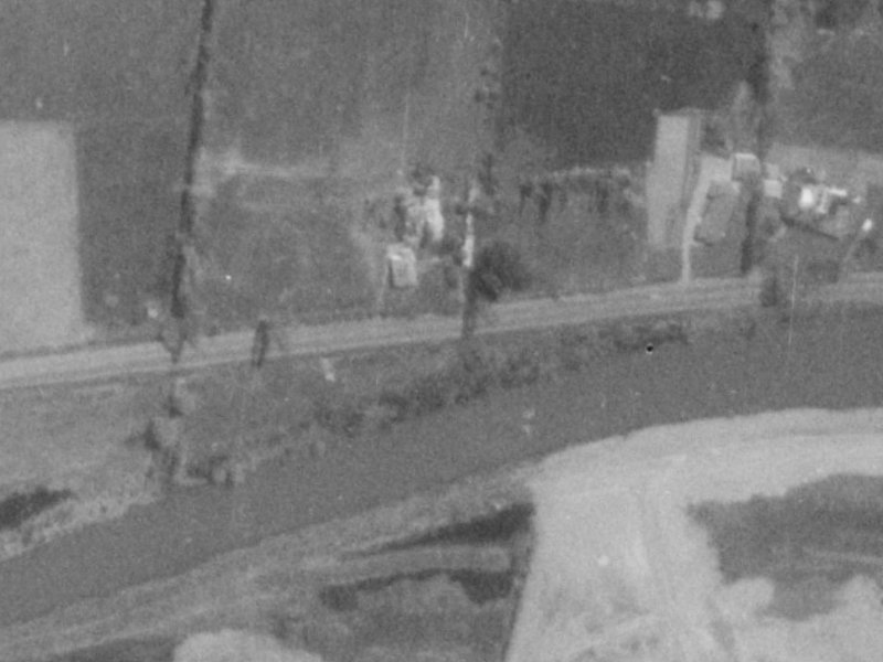 397 New Brighton Road from the air, 1975-1979