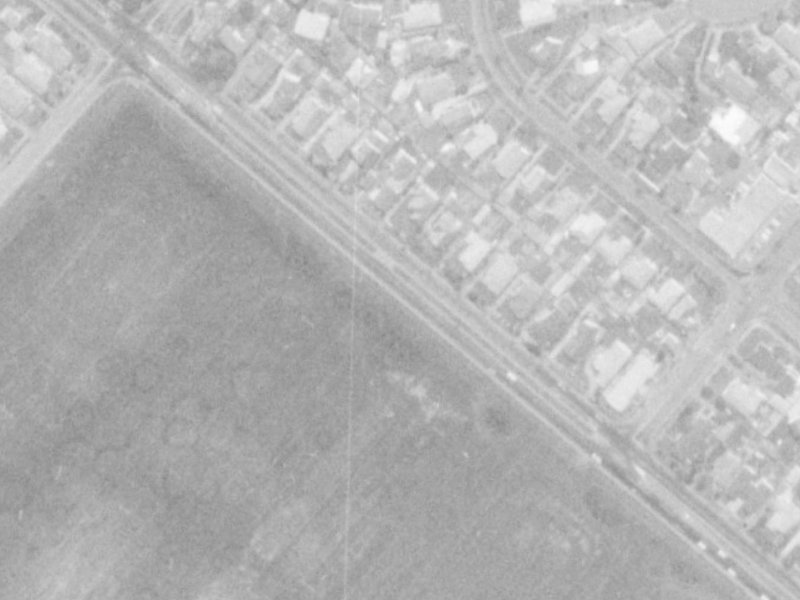 342 Memorial Avenue from the air, 1975-1979
