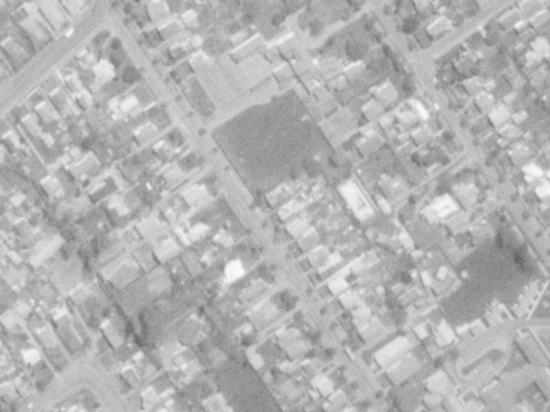 64 Condell Avenue from the air, 1975-1979