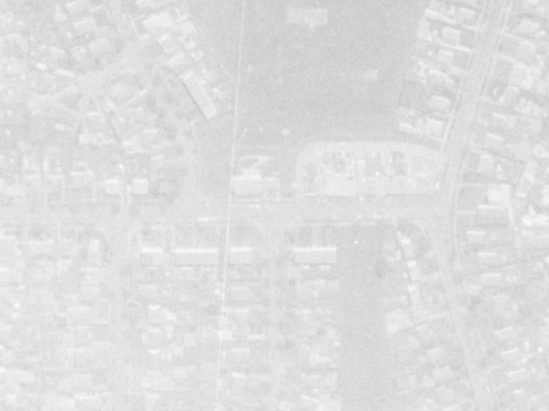 101 Riselaw Street from the air, 1975-1979