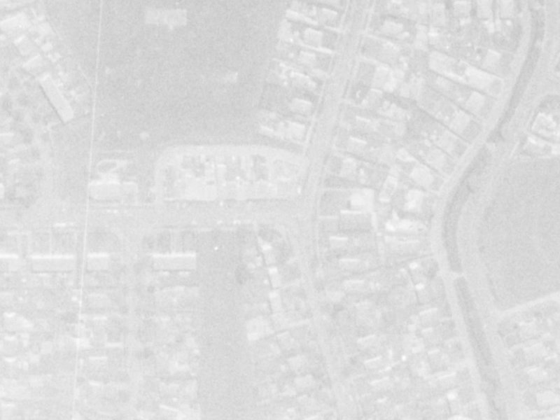 45 Acheson Avenue from the air, 1975-1979