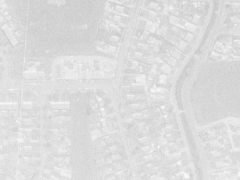 104 Emmett Street from the air, 1975-1979