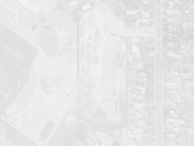 Fernbrook Place from the air, 1975-1979