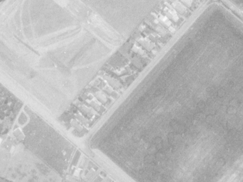 11 Roydvale Avenue from the air, 1975-1979