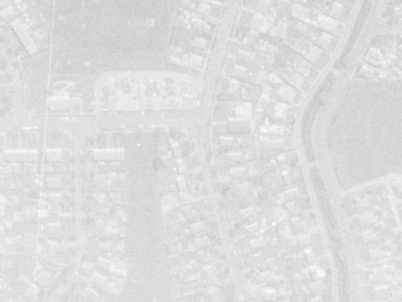 101 Emmett Street from the air, 1975-1979