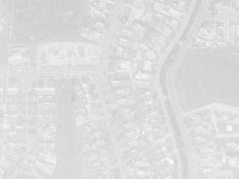 102 Emmett Street from the air, 1975-1979