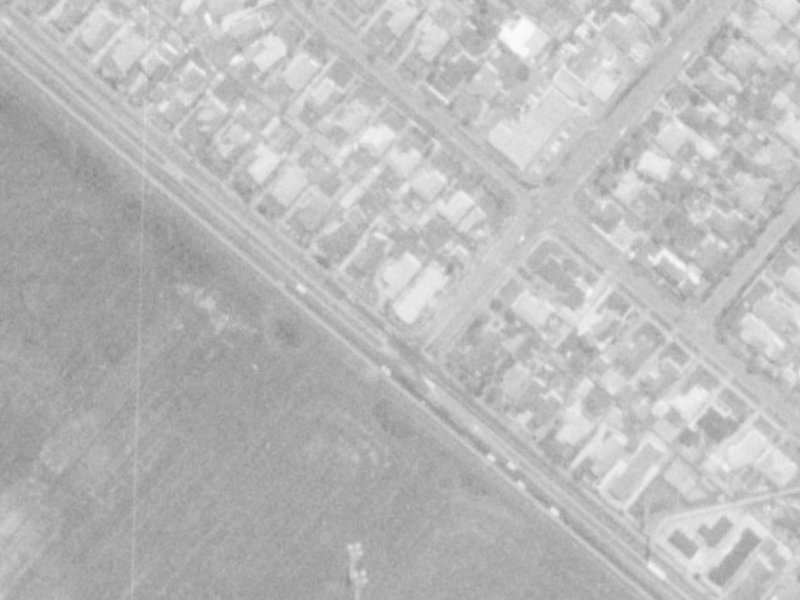 328 Memorial Avenue from the air, 1975-1979