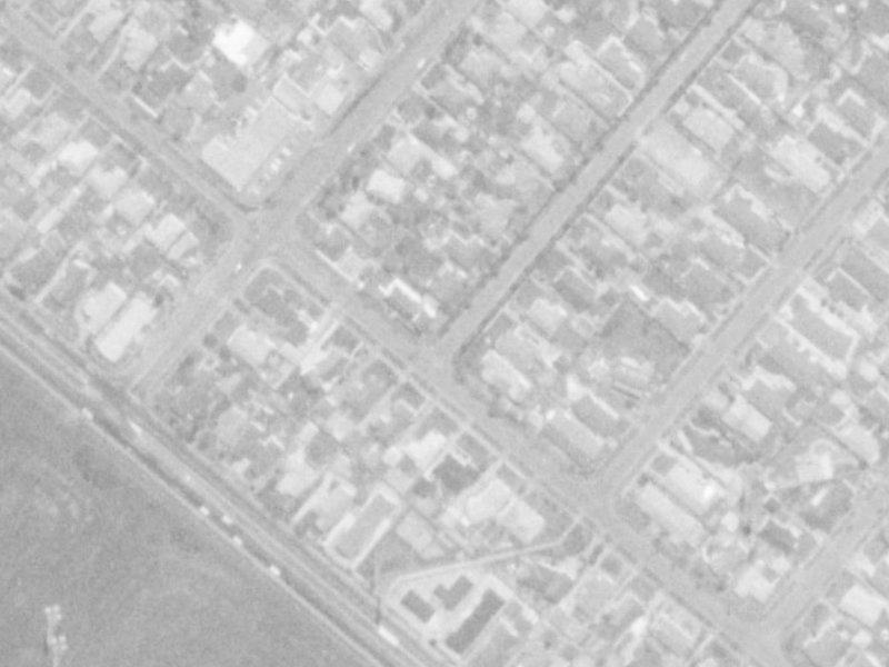 1 Oakfield Street from the air, 1975-1979