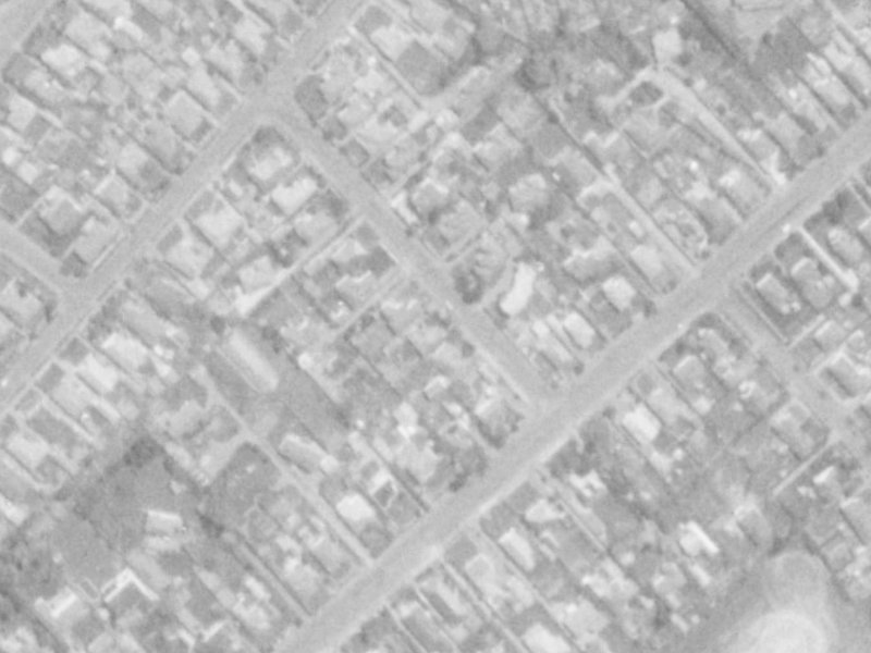5 Wallace Street from the air, 1975-1979
