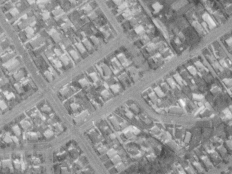 9 McFaddens Road from the air, 1975-1979