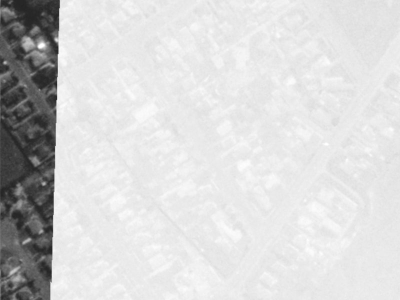 Fergusson Avenue from the air, 1975-1979