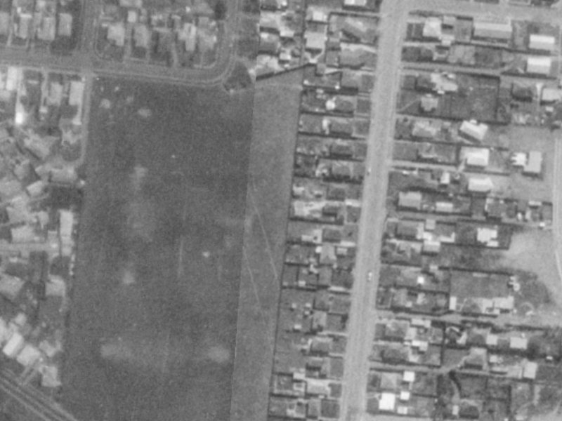 75 Bower Avenue from the air, 1975-1979