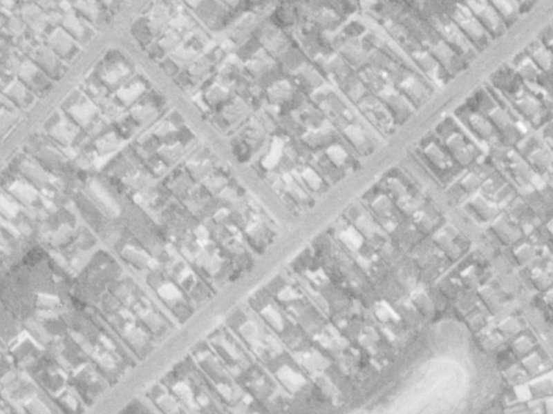 50 Aorangi Road from the air, 1975-1979