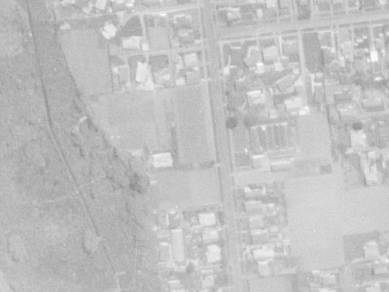 Moncrieff Place from the air, 1975-1979