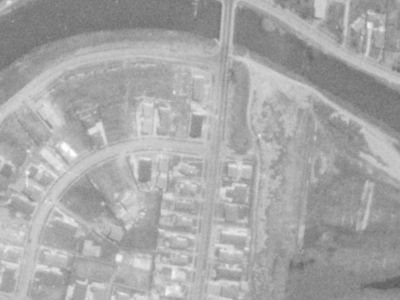 156 Avondale Road from the air, 1975-1979