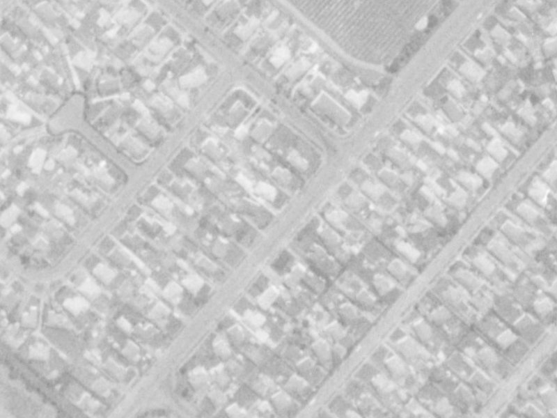 187 Grahams Road from the air, 1975-1979