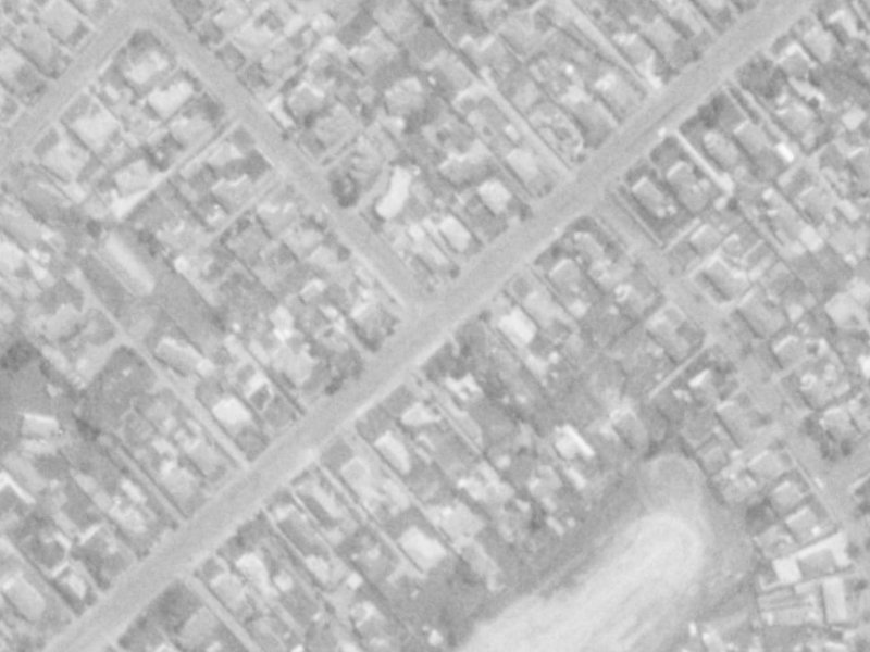 47B Aorangi Road from the air, 1975-1979