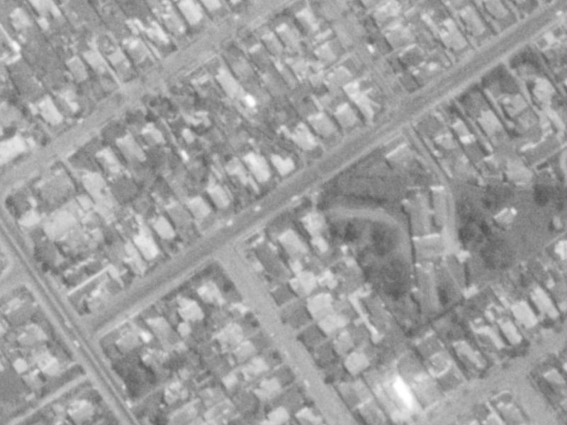22 Paparoa Street from the air, 1975-1979