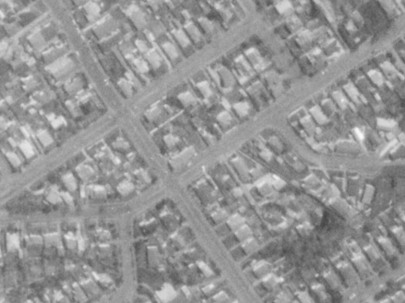 1 McFaddens Road from the air, 1975-1979