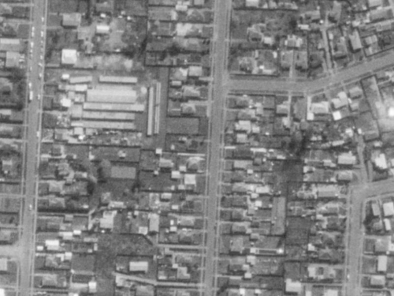 96 Baker Street from the air, 1975-1979
