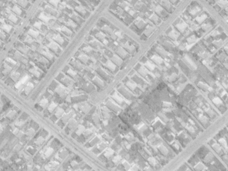 8 Hudson Street from the air, 1975-1979