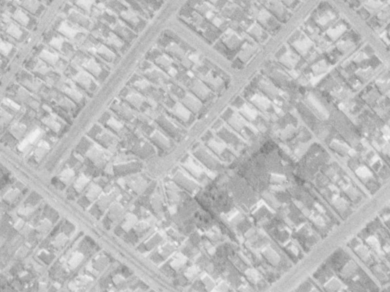 10 Hudson Street from the air, 1975-1979